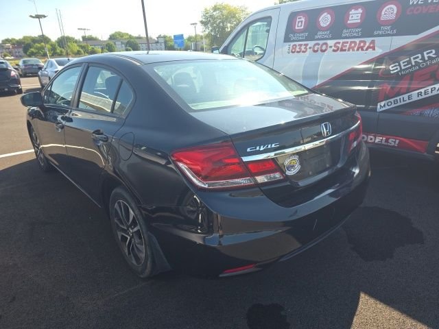 Used 2015 Honda Civic EX with VIN 19XFB2F86FE007354 for sale in O'Fallon, IL