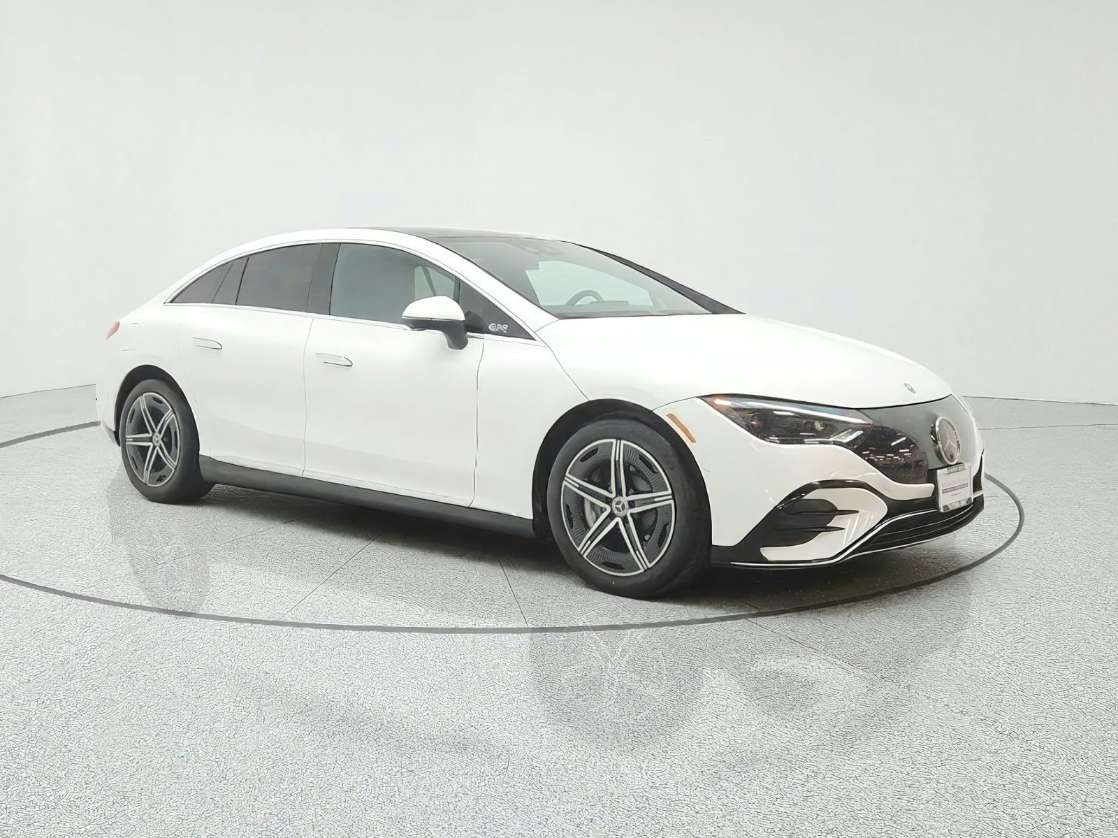 Certified Used 2023 Polar White Mercedes-Benz EQE 500 4MATIC®+ Sedan image 3