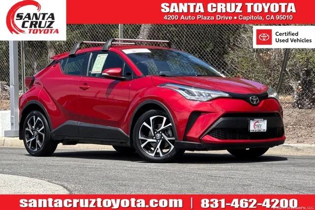 Certified Used 2021 Red Toyota XLE image 1