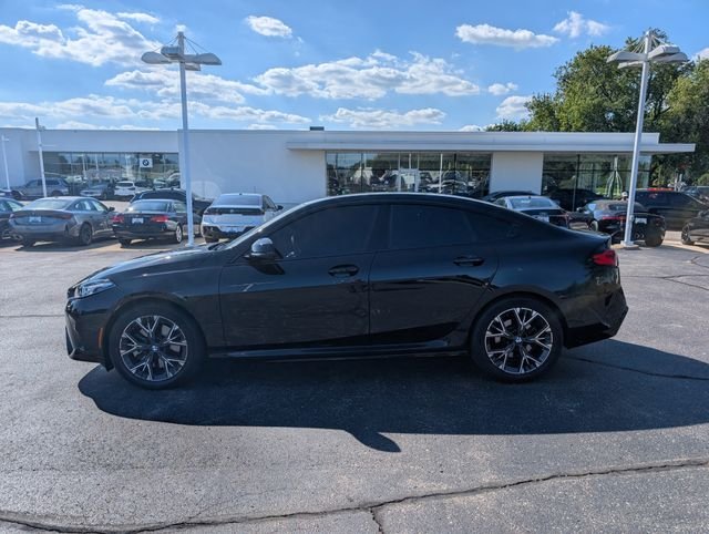 Certified Used 2025 Black Sapphire Metallic BMW 228 xDrive Gran Coupe image 1