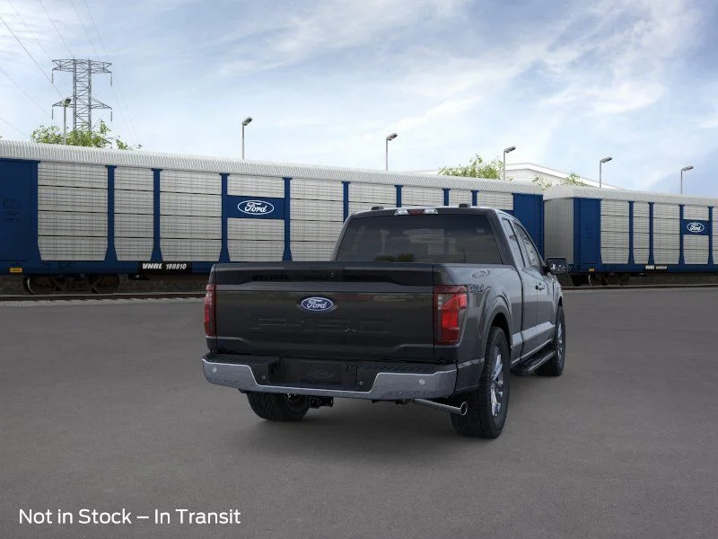 New 2026 Agate Black Metallic Ford XLT image 9