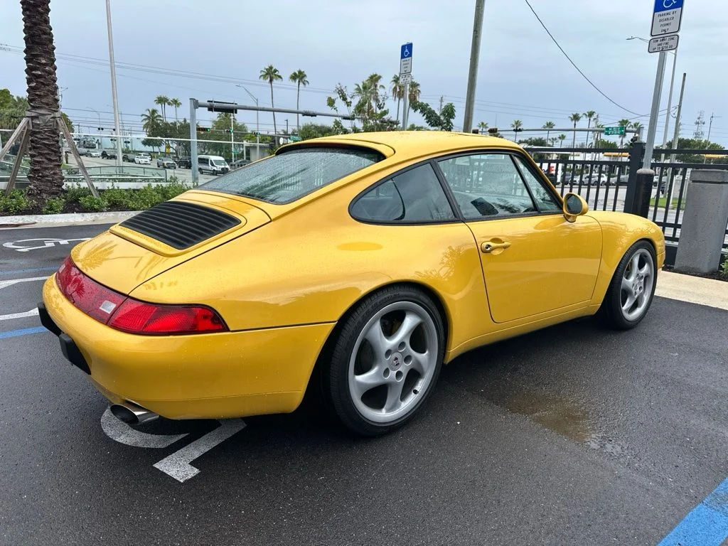 Used 1997 Yellow Porsche Carrera image 3