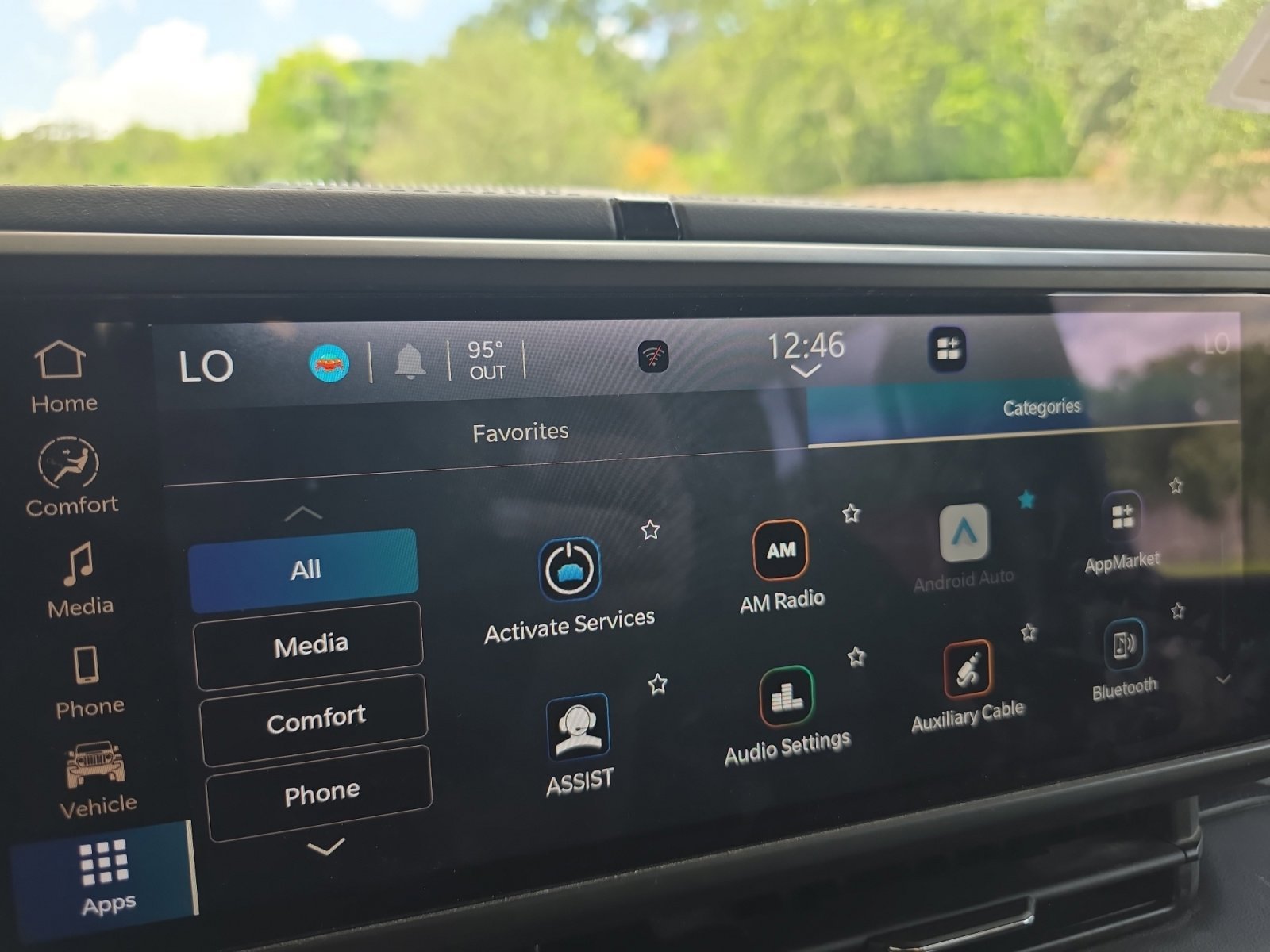 Used 2025 Fathom Blue Pearlcoat Jeep Mojave image 11