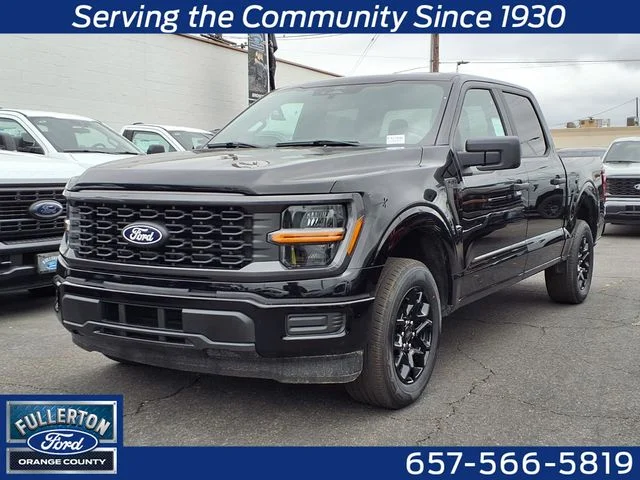 New 2026 Agate Black Metallic Ford STX image 1