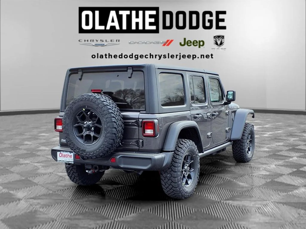 New 2026 Granite Crystal Metallic Clear-Coat Exterior Paint Jeep Willys image 26