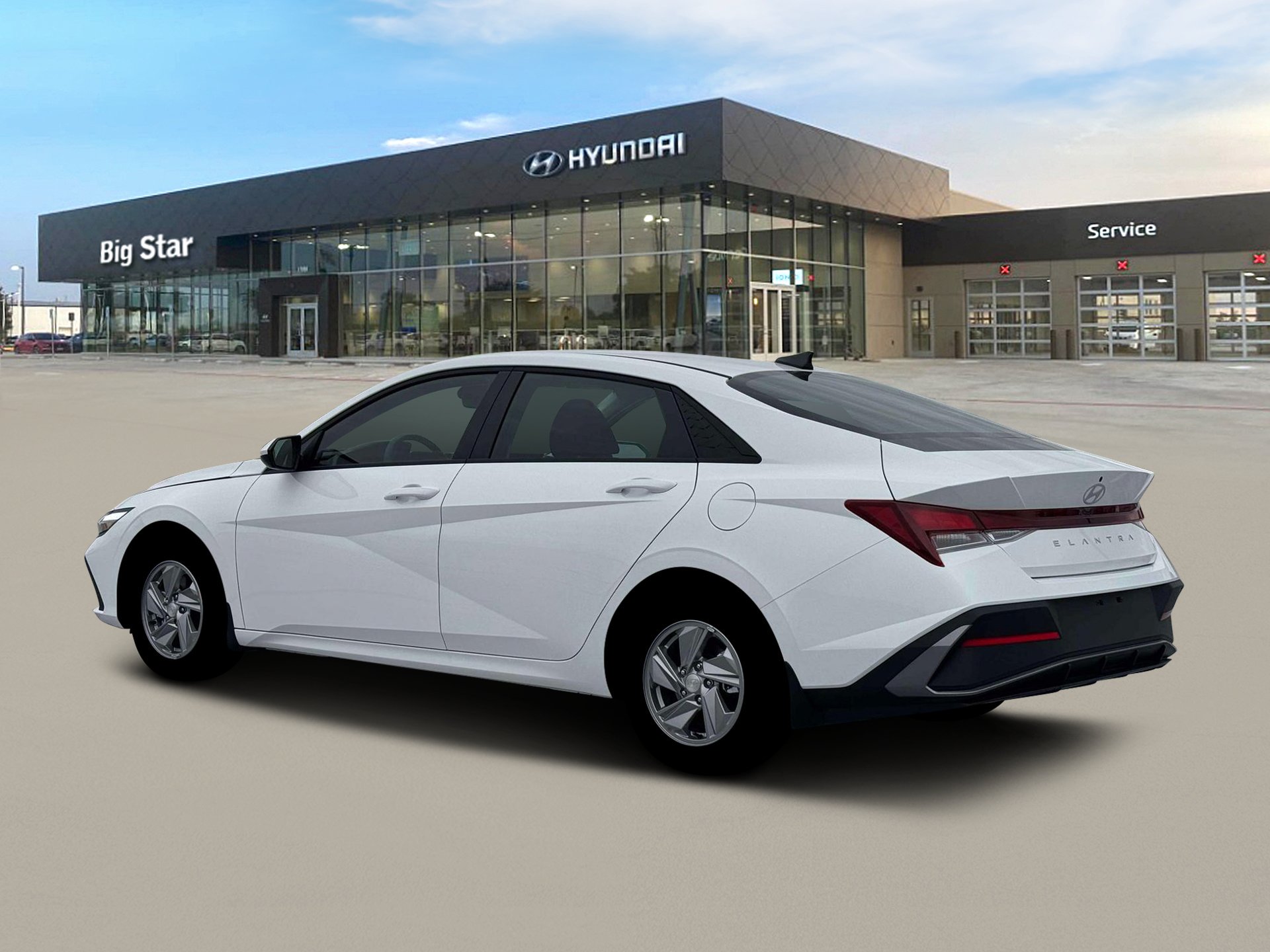 New 2026 Serenity White Hyundai SE image 4