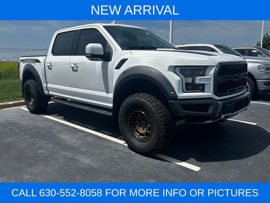 Used 2020 Oxford White Ford Raptor image 1