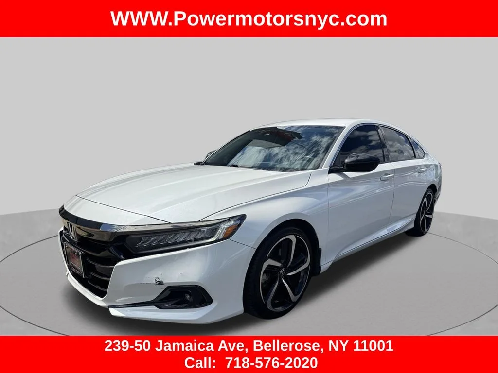 Used 2022 White Honda Sport Special Edition image 1