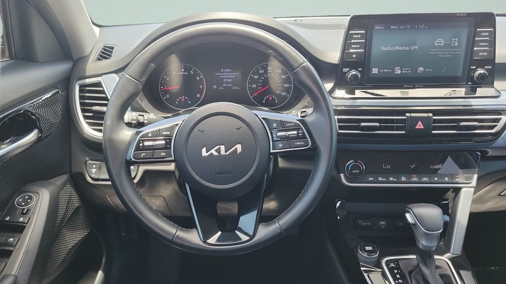 Certified Used 2023 Orange Kia S image 12