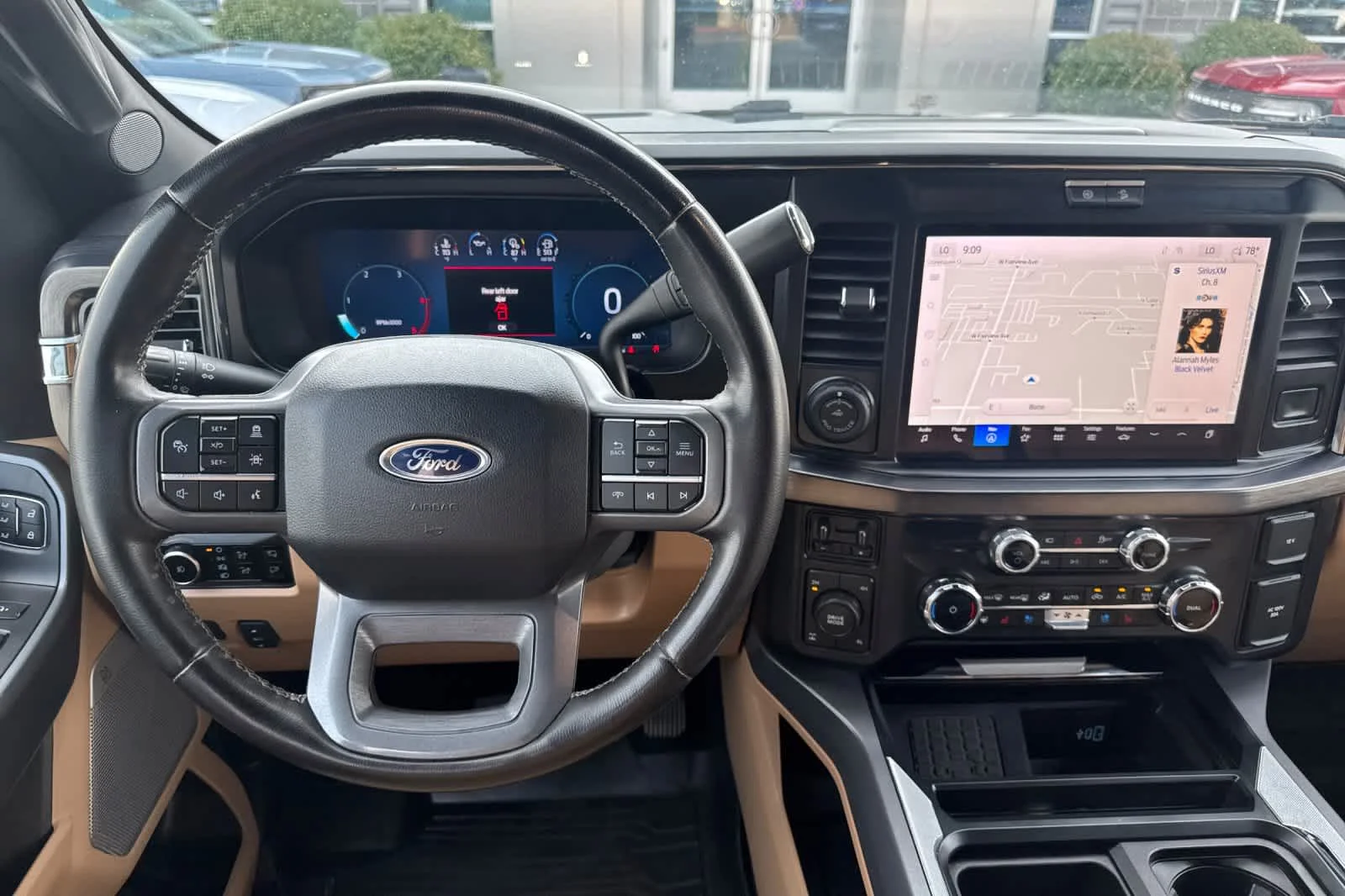 Certified Used 2025 Antimatter Blue Metallic Ford LARIAT image 14