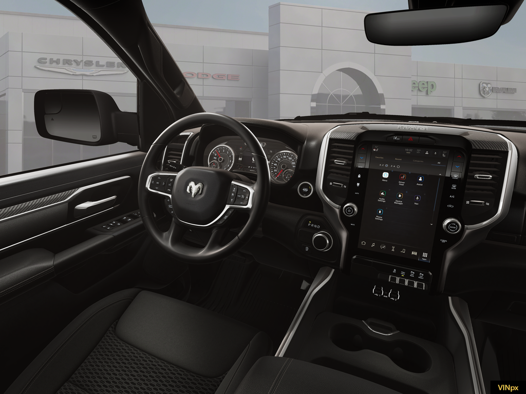 New 2026 Diamond Black Crystal Pearl-Coat Exterior Paint RAM Big Horn/Lone Star image 19