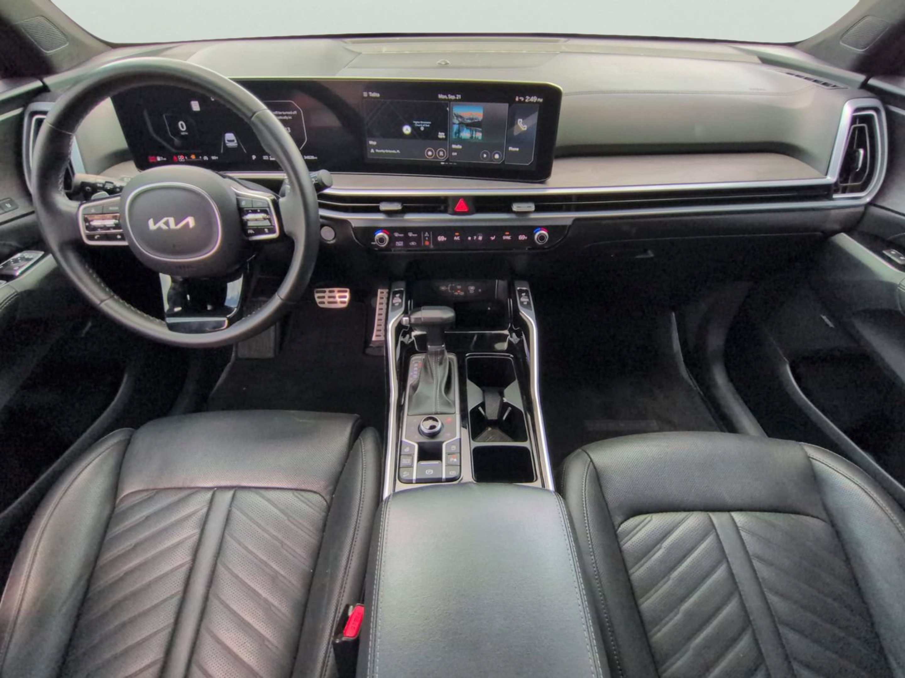 Certified Used 2024 Ebony Black Kia X-Line SX Prestige image 14
