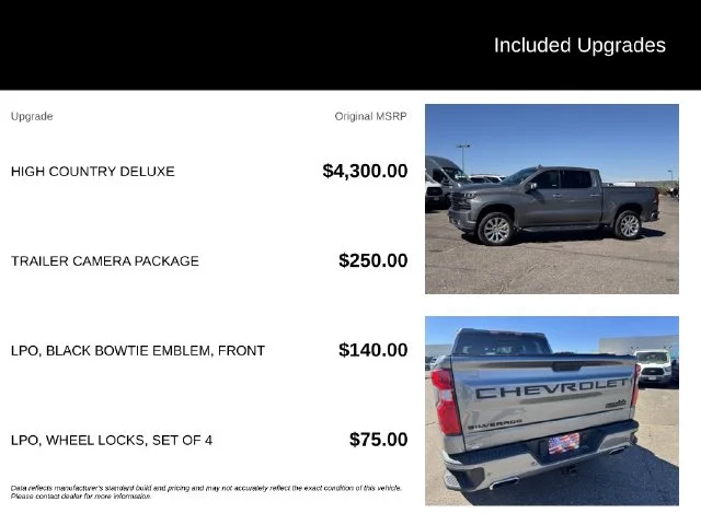 Used 2020 Gray Chevrolet High Country image 5