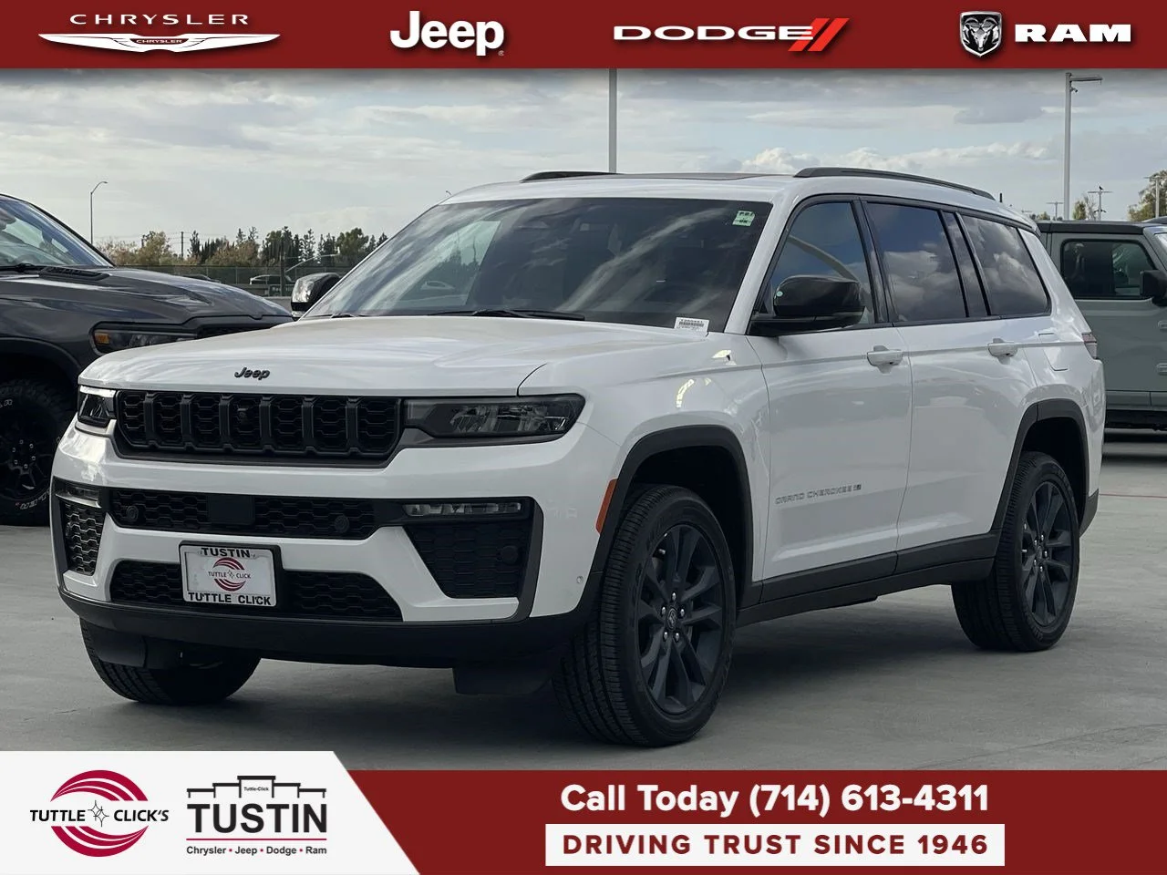 New 2026 Bright White Clear-Coat Exterior Paint Jeep 85th Anniversary Edition image 9