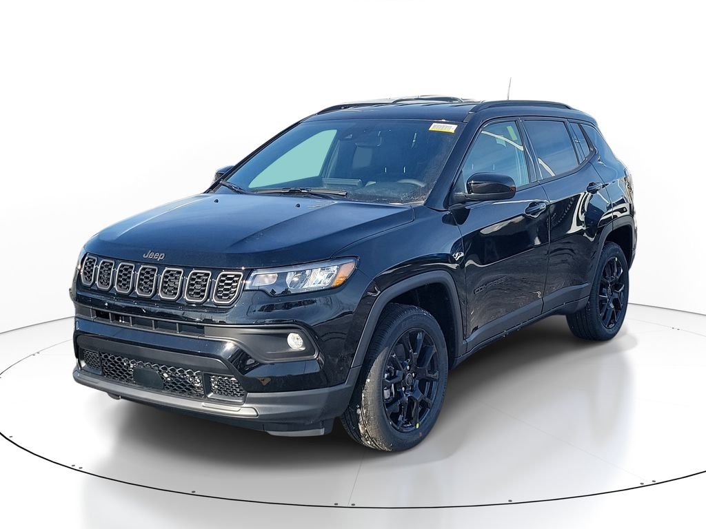 New 2026 Diamond Black Crystal Pearlcoat Jeep Latitude image 2