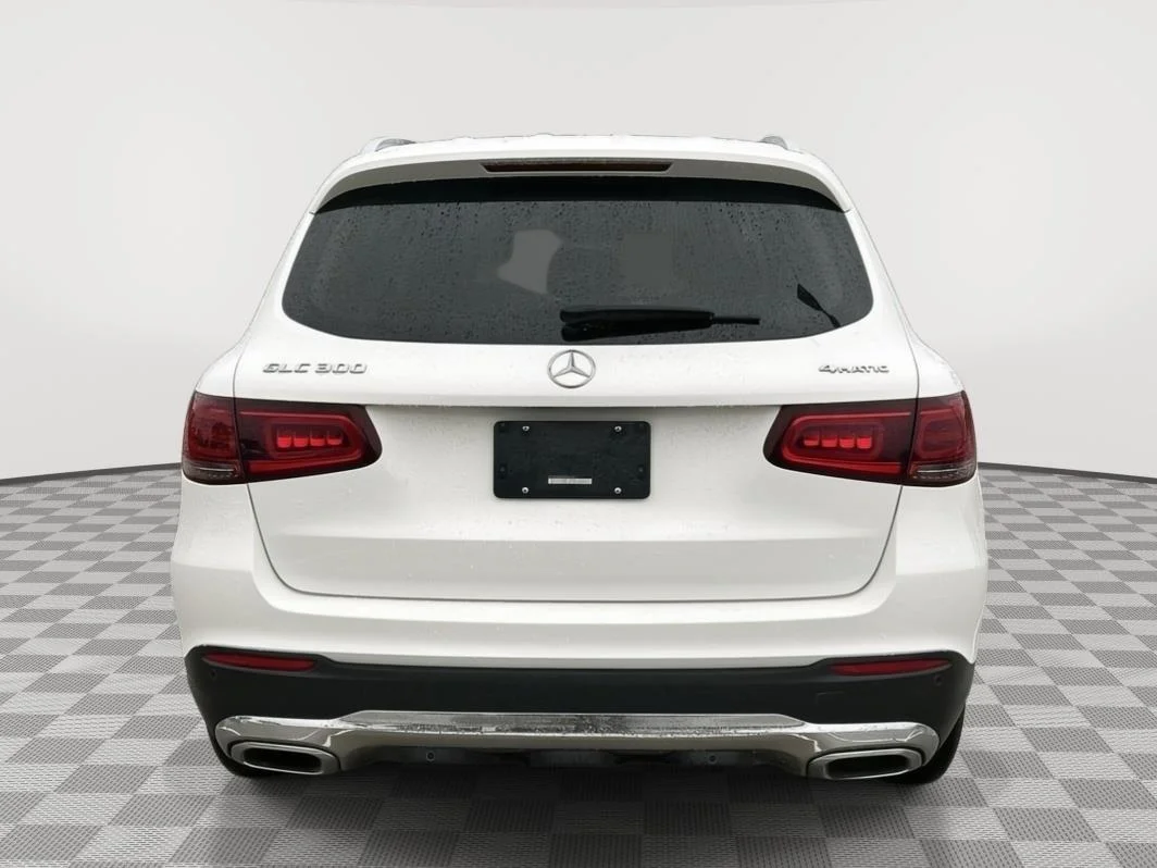 Certified Used 2020 Polar White Mercedes-Benz GLC 300 image 4
