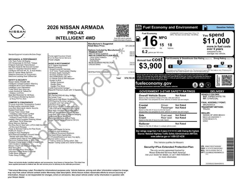 2026 Nissan Armada PRO-4X - Photo 34