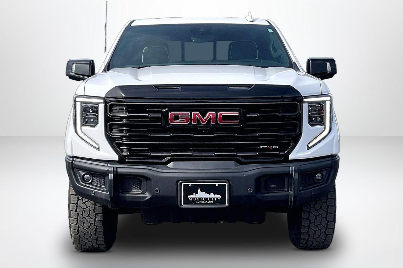 Used 2024 Summit White GMC 4WD Crew Cab Short Box AT4X image 2