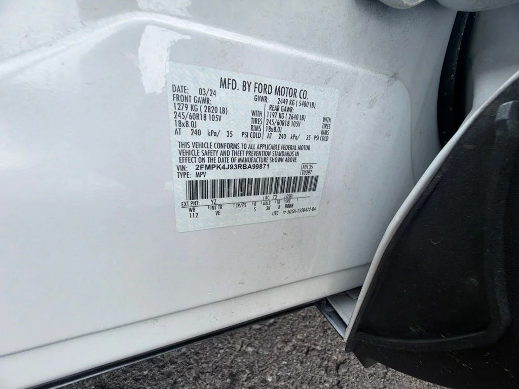 Used 2024 White Ford SEL image 49