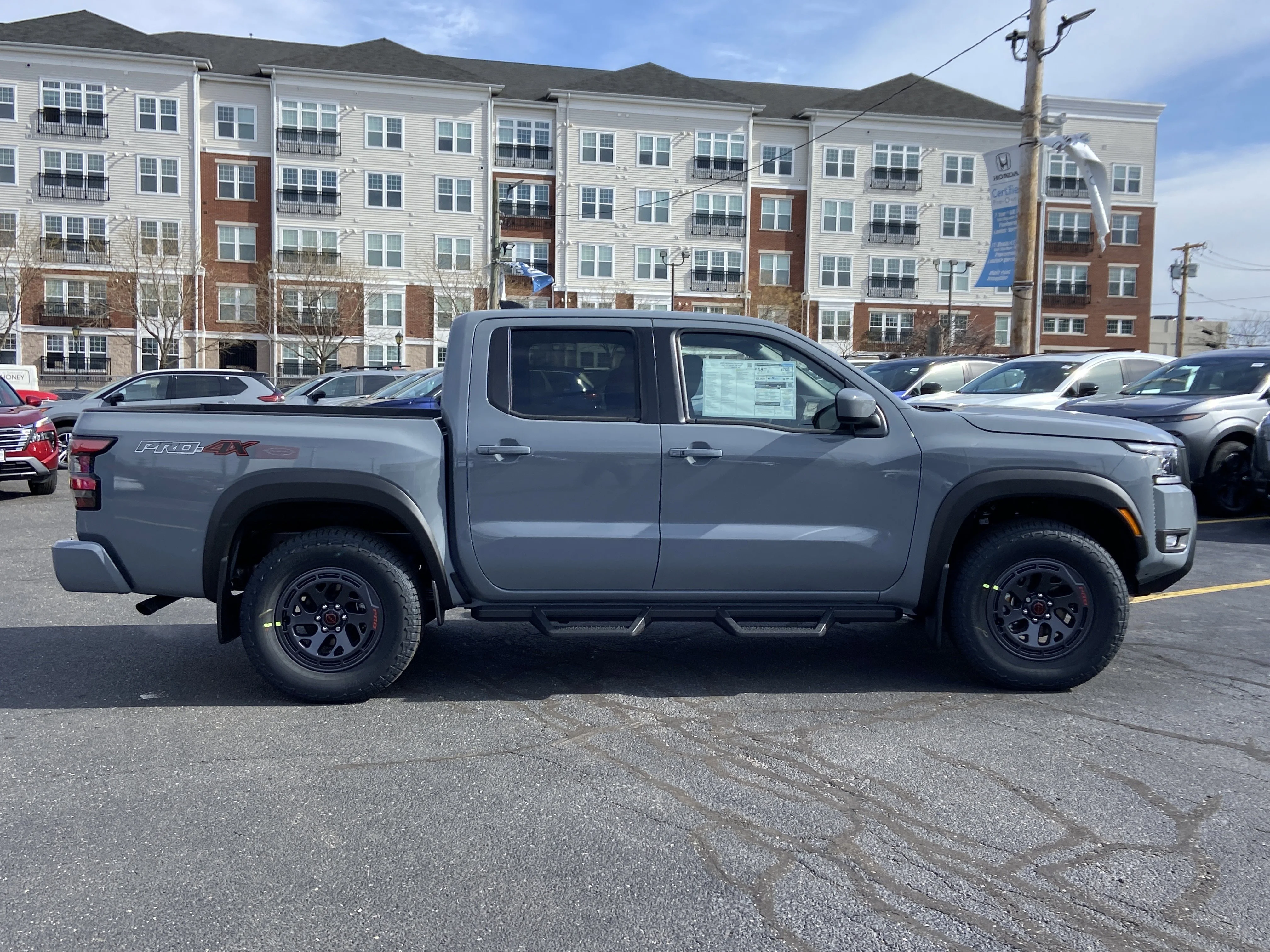 New 2025 Boulder Gray Pearl Nissan PRO-4X image 3