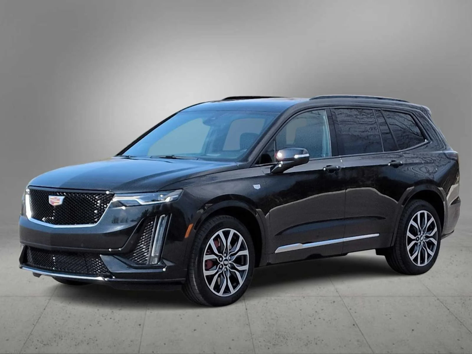 Used 2024 Stellar Black Metallic Cadillac AWD Sport image 4