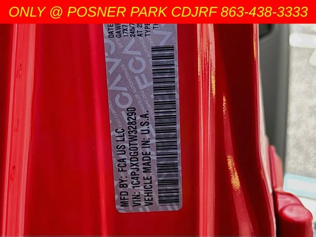 New 2026 Firecracker Red Clear-Coat Exterior Paint Jeep Sport image 31