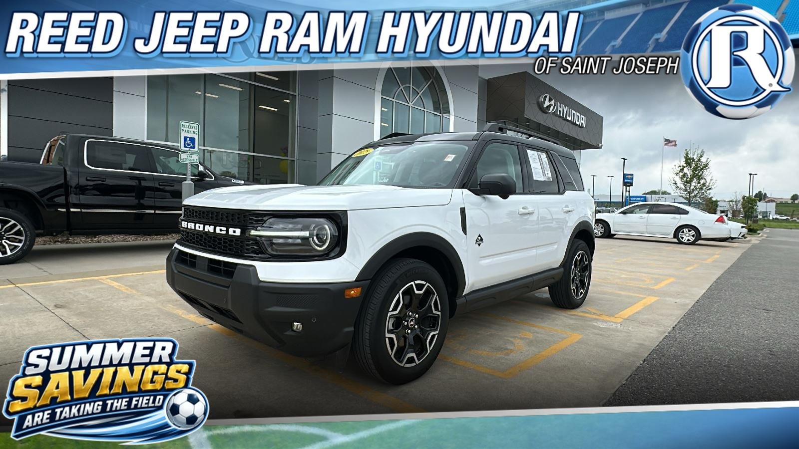 Used 2025 Oxford White Ford Outer Banks image 1