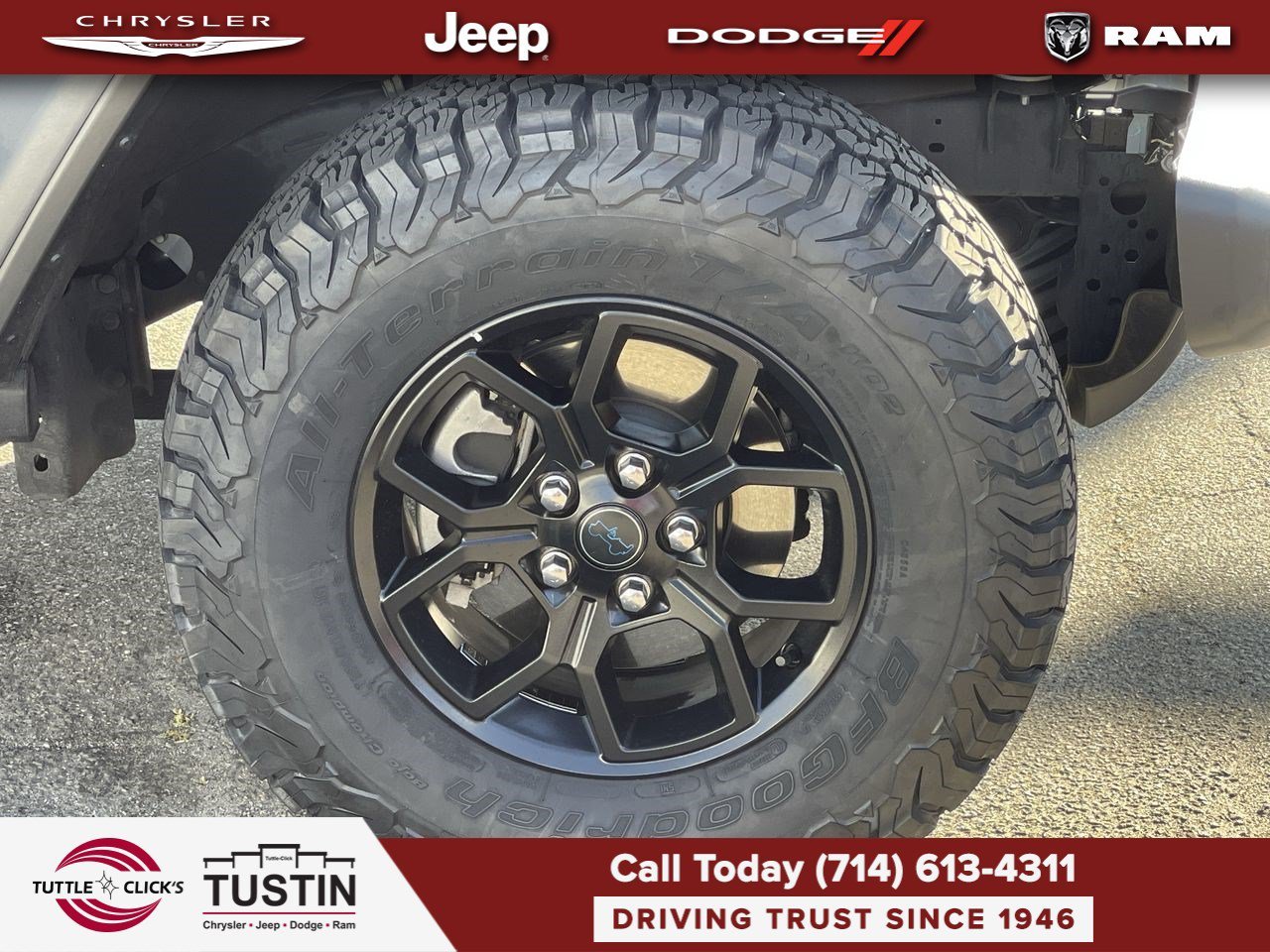 Used 2024 Black Clearcoat Jeep Willys image 10