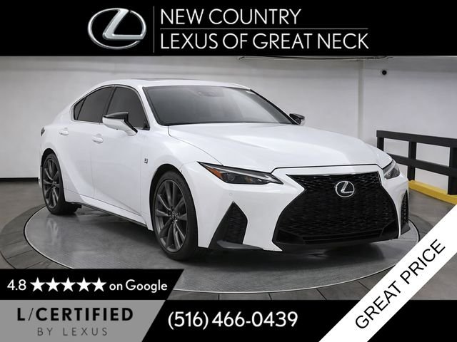 Certified Used 2024 White Lexus 350 F SPORT image 1