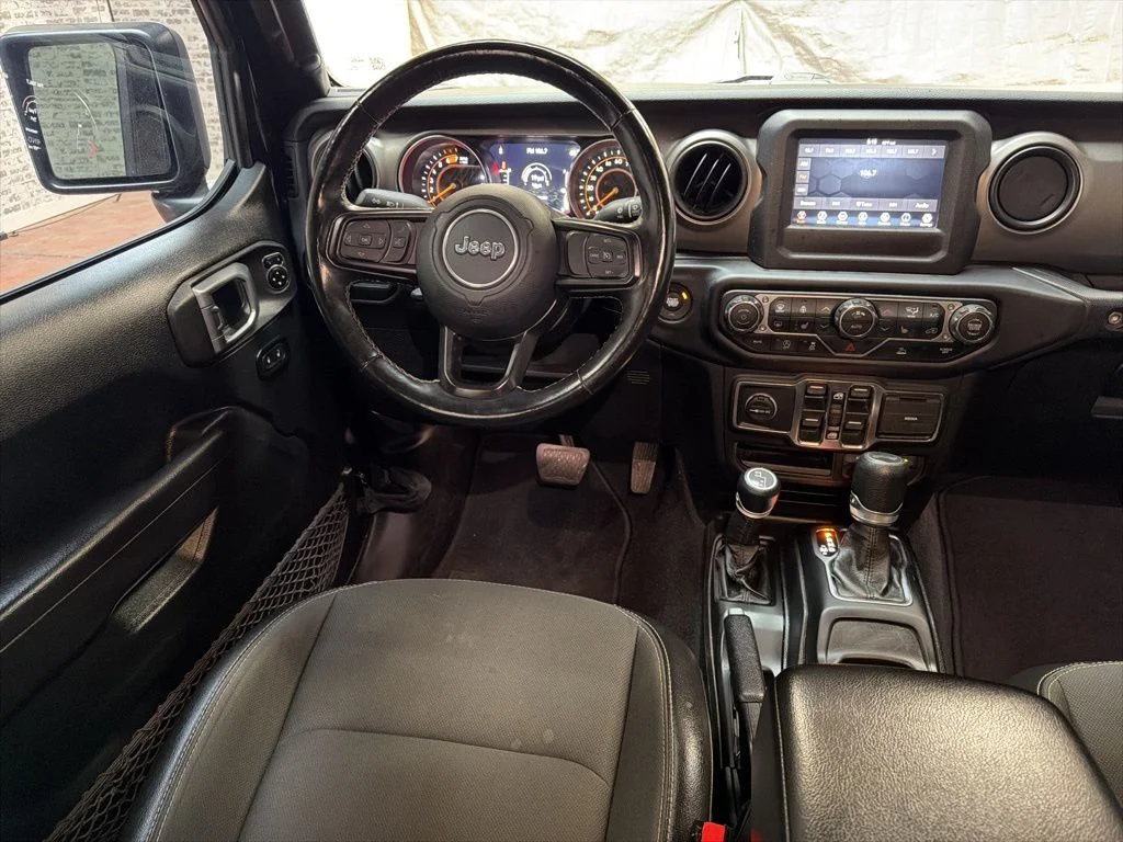 Used 2021 Black Jeep Unlimited Sport image 16