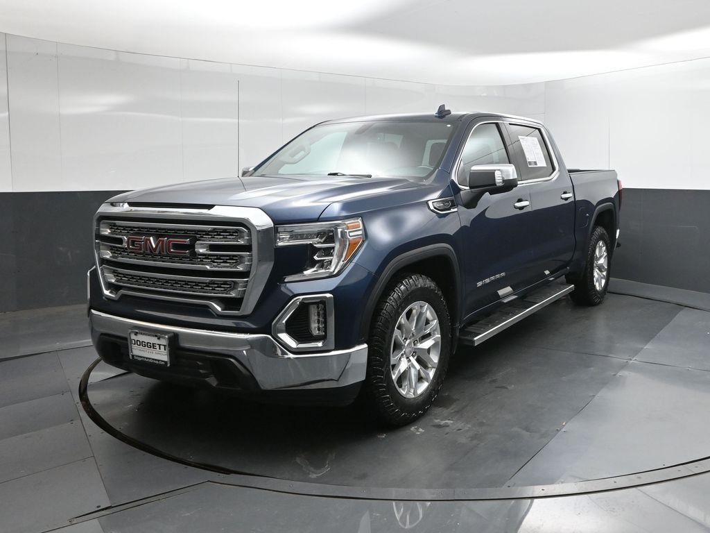 Used 2021 Blue GMC SLT image 34