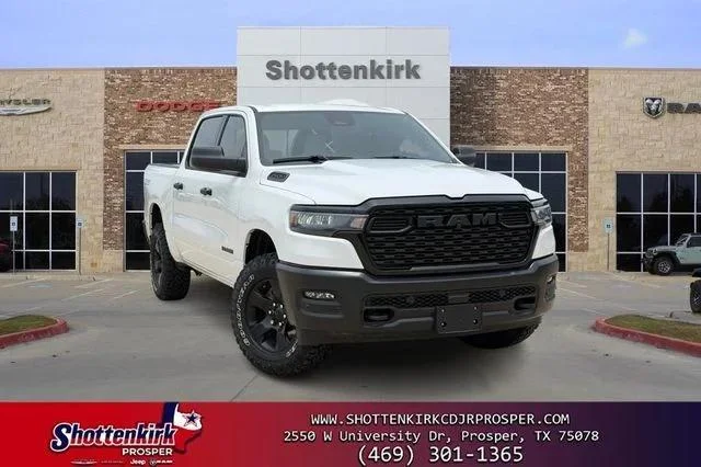 New 2026 Bright White Clear-Coat Exterior Paint RAM Warlock image 1