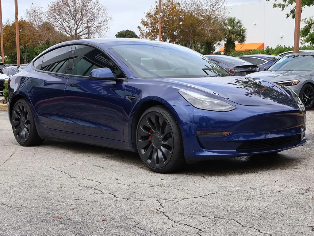 Used 2023 Tesla Model 3 Performance with VIN 5YJ3E1EC5PF505762 for sale in Miami, FL