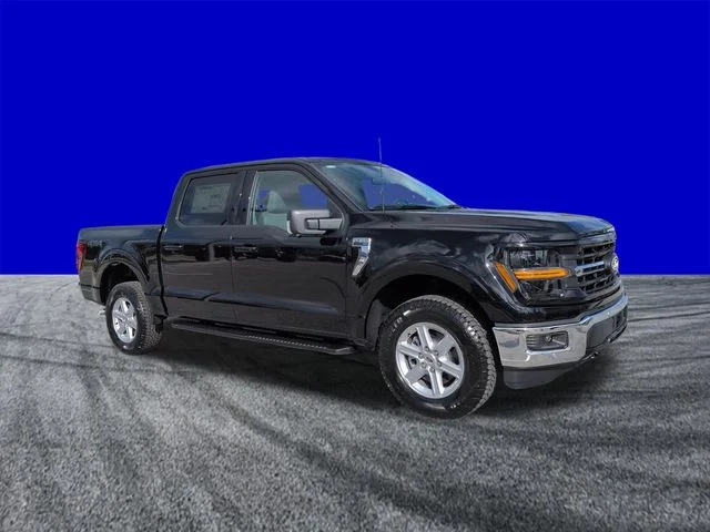 New 2026 Agate Black Metallic Ford XLT image 2
