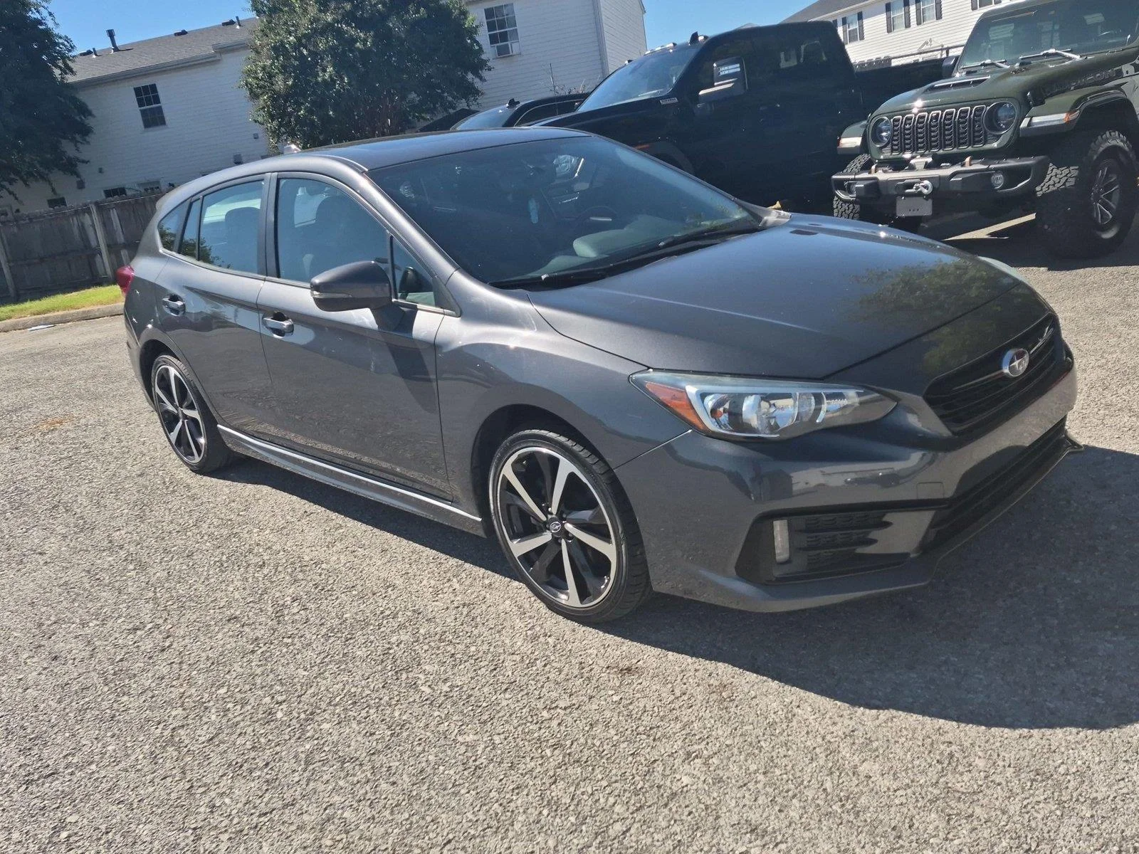 Used 2020 Magnetite Gray Metallic Subaru Sport image 7