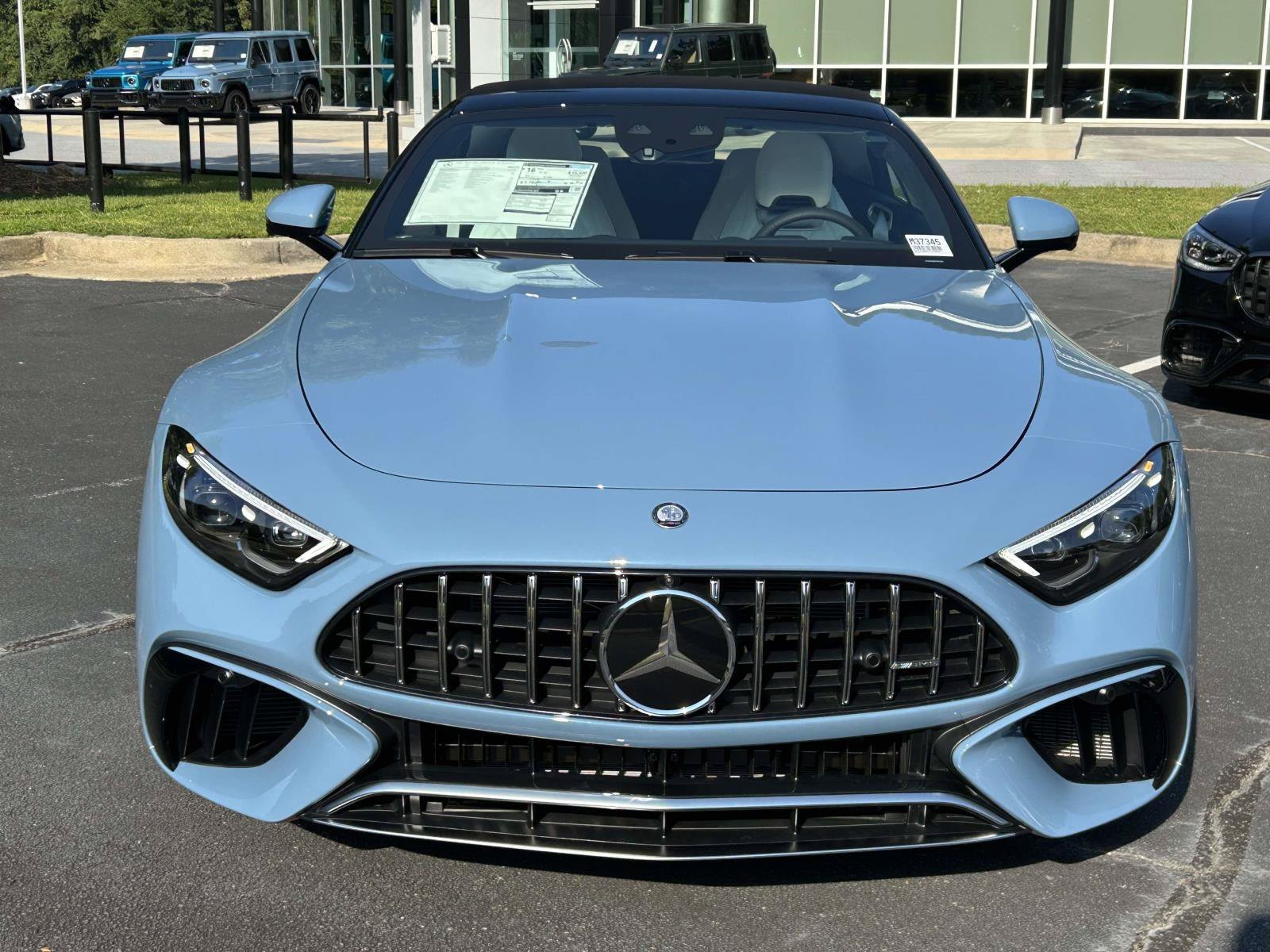 New 2027 MANUFAKTUR China Blue Solid Mercedes-Benz AMG® SL 55 Roadster image 4