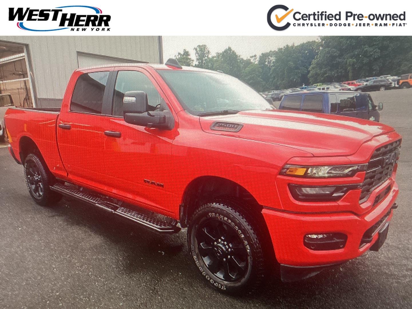 Used 2026 Flame Red Clearcoat Ram Big Horn image 1