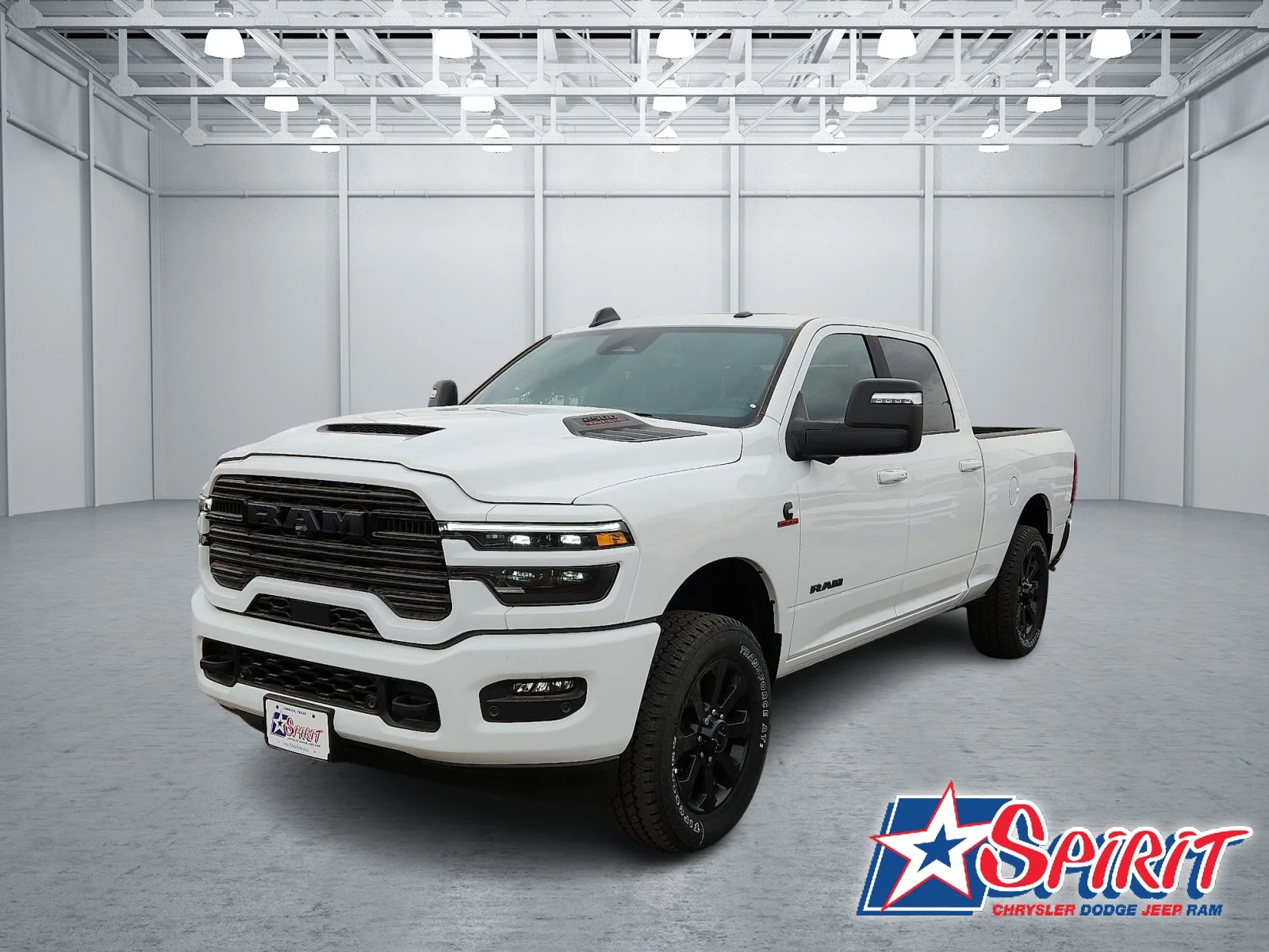 New 2026 PW7 Bright Whit Ram LARAMIE CREW CAB 4X4 6