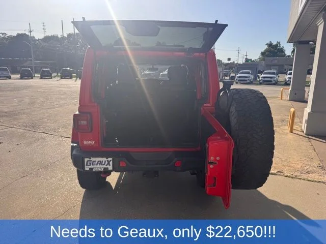 Used 2018 Red Jeep Unlimited Rubicon image 24