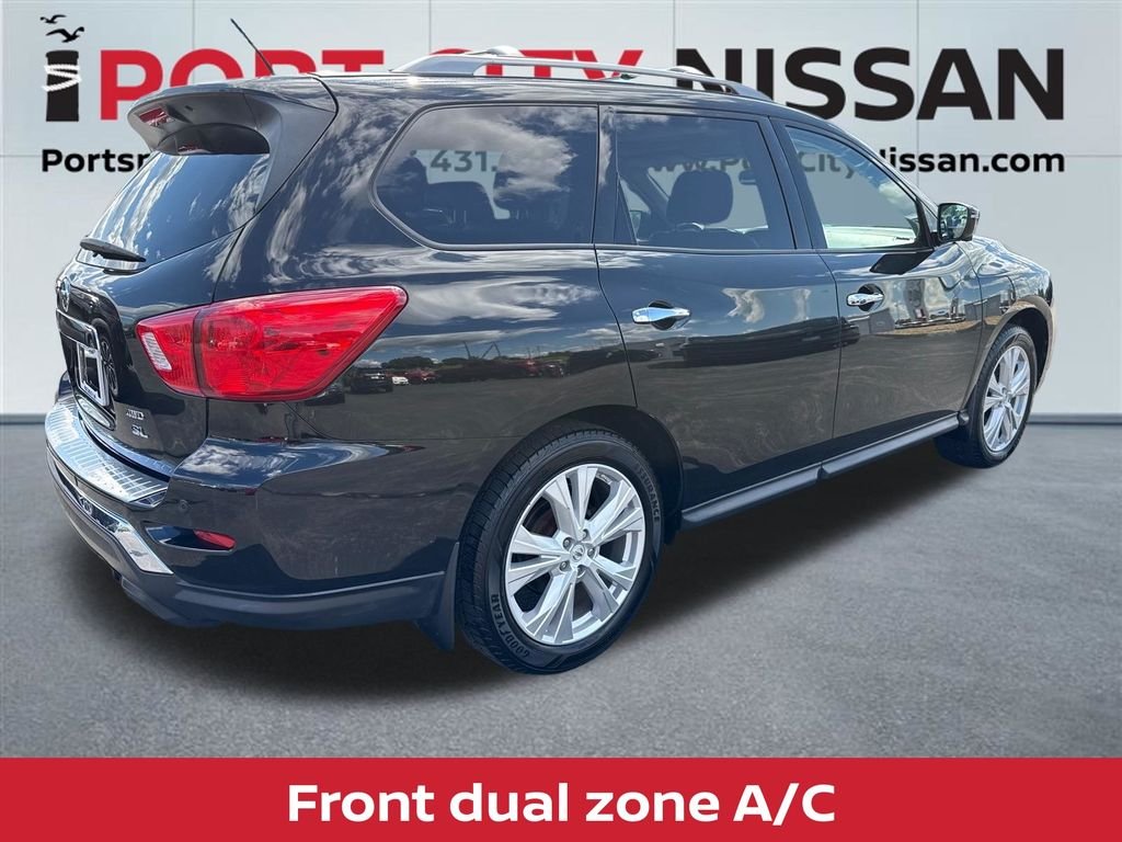 Used 2018 Magnetic Black Nissan SL V6 PREMIUM w/DUAL SUNROOF & 3rd ROW SEAT image 19