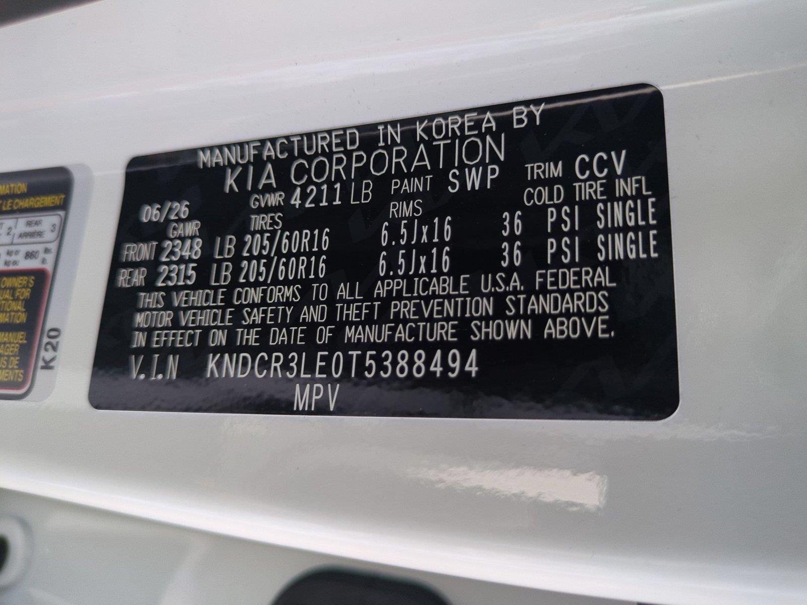 New 2026 Snow White Pearl Kia EX image 41