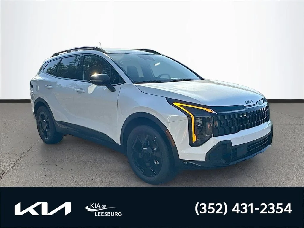 New 2026 Snow White Pearl Kia X-Line image 1