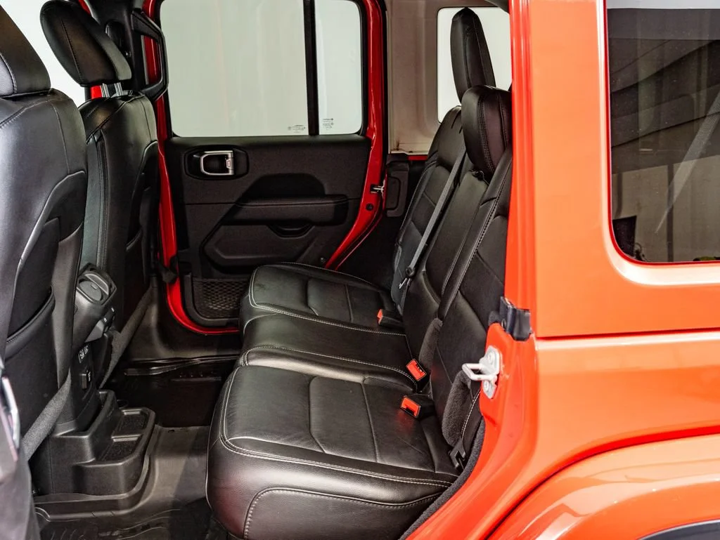 Used 2022 Firecracker Red Clearcoat Jeep Unlimited Sahara image 43