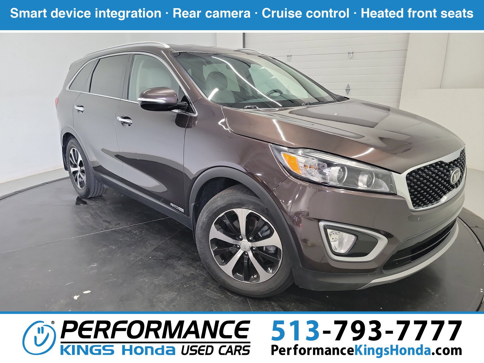 Used 2018 Polished Walnut Kia EX V6 image 1