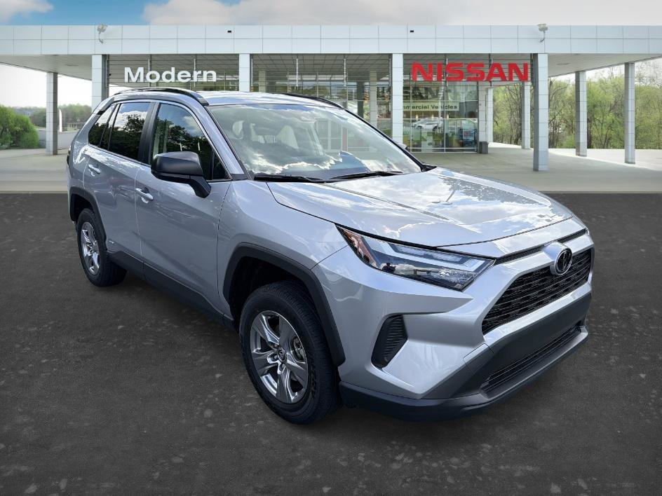 Used 2025 Silver Sky Metallic Toyota Hybrid LE image 8