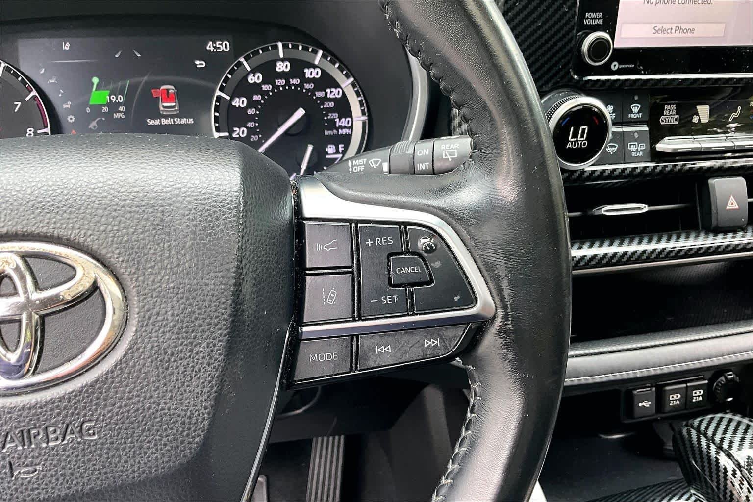 Used 2021 Midnight Black Metallic Toyota XLE image 25