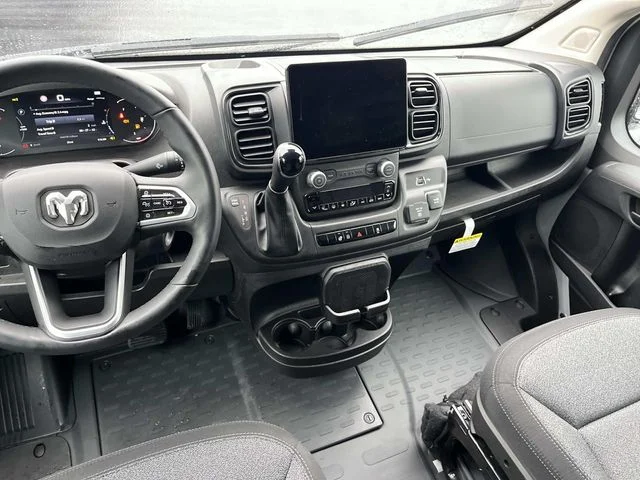 New 2026 Bright Silver Metallic Clearcoat RAM High Roof image 13