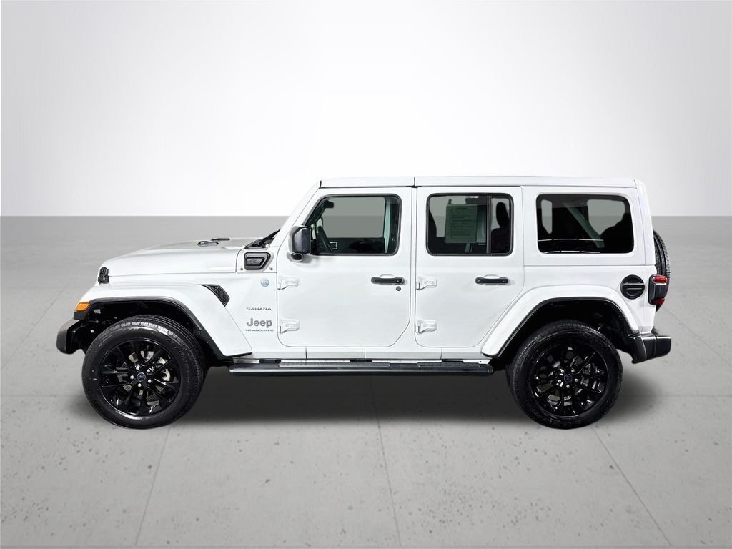 Certified Used 2024 White Jeep Sahara 4xe image 10