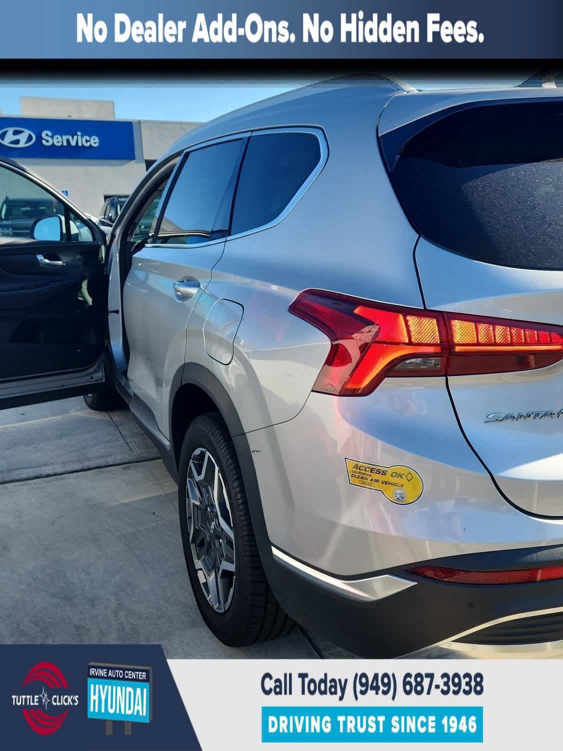 Used 2022 SHIMMERING SILVER HYUNDAI SEL CONVENIENCE image 4