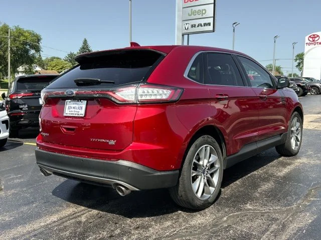 Used 2017 Red Ford Titanium image 10